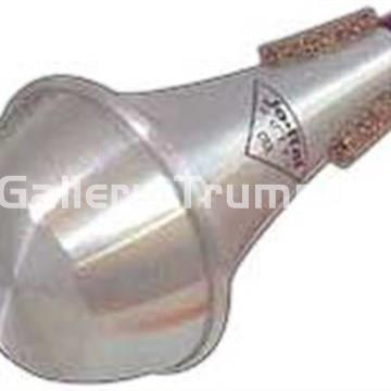 Jo-Ral Sordina Straight Aluminio Trompeta - Imagen 1