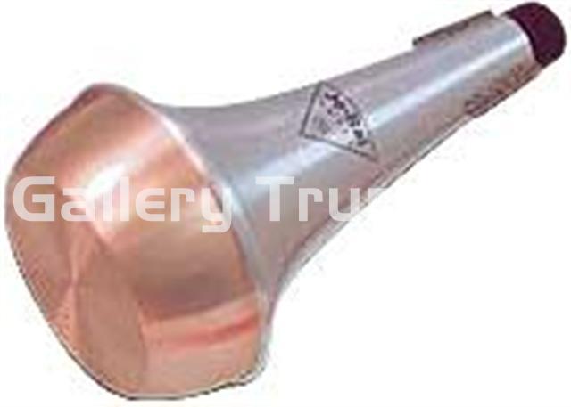 Jo-Ral Sordina Straight Trompeta Aluminio Base Cobre - Imagen 1
