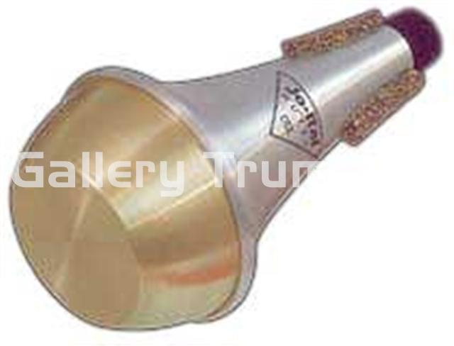 Jo-Ral Sordina Straight Trompeta Aluminio Base Latón - Imagen 1