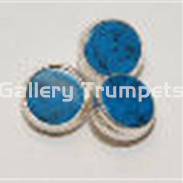 Juego nácares "Azul" para Trompeta Bach - Plateados - Imagen 1