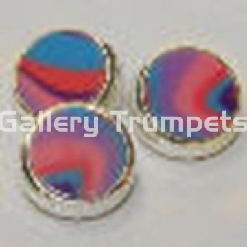 Juego nácares "Psychedelic" para Trompeta Bach - Plateados - Imagen 1