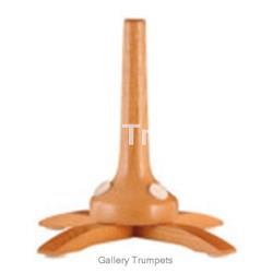 K&M Soporte Trompeta Madera de Cerezo - Imagen 1