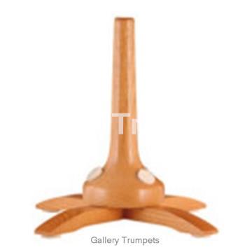 K&M Soporte Trompeta Madera de Cerezo - Imagen 1