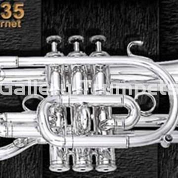 Kanstul ZKC 1535 - Corneta en Do Plateada - Imagen 1