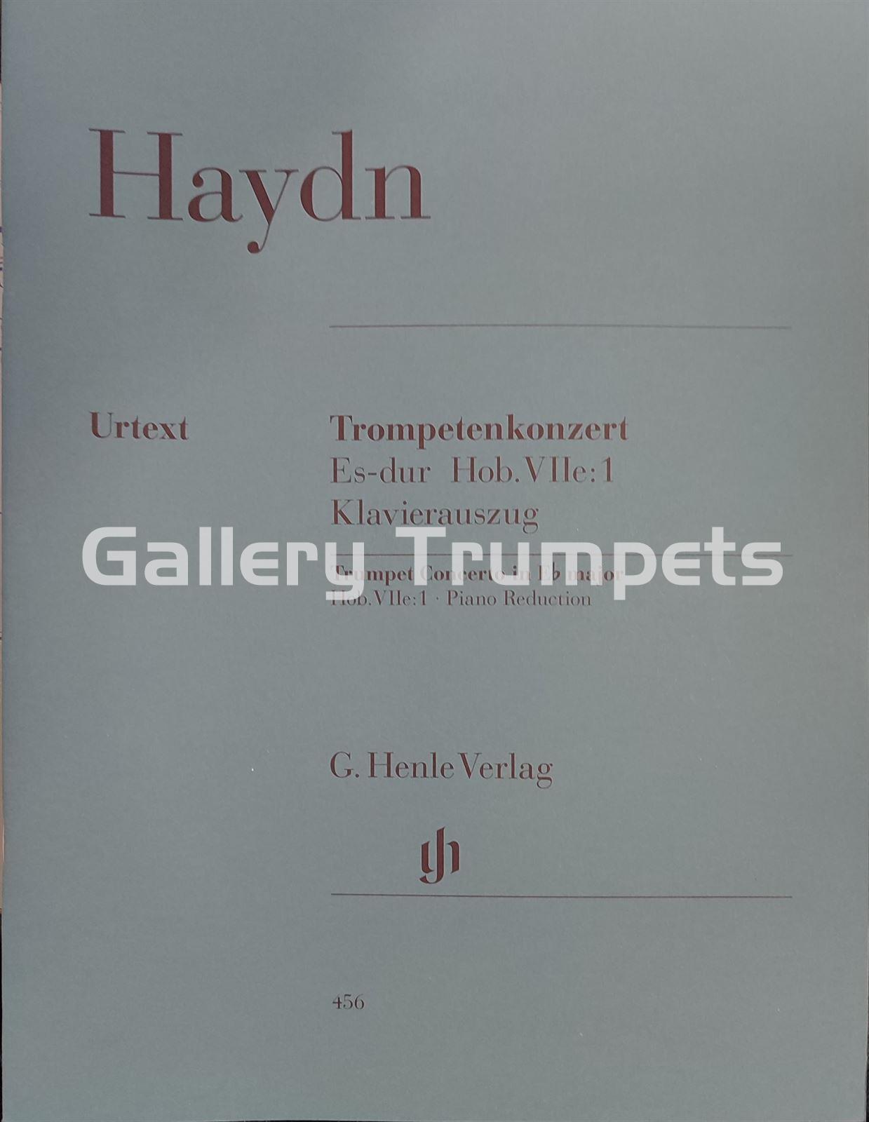 Konzert für Trompete und Orchester/Red. Pno - Haydn (Partitura Trompeta Bb y Eb) - Imagen 1