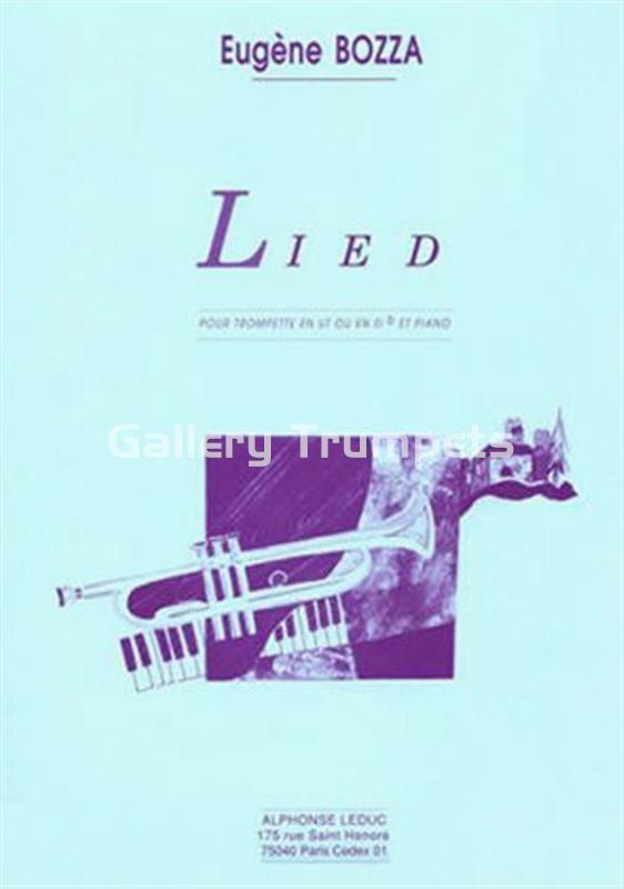 LIED - Para Trompeta y Piano. Eugene Bozza - Imagen 1