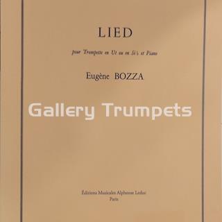 LIED - Para Trompeta y Piano. Eugene Bozza - Imagen 1