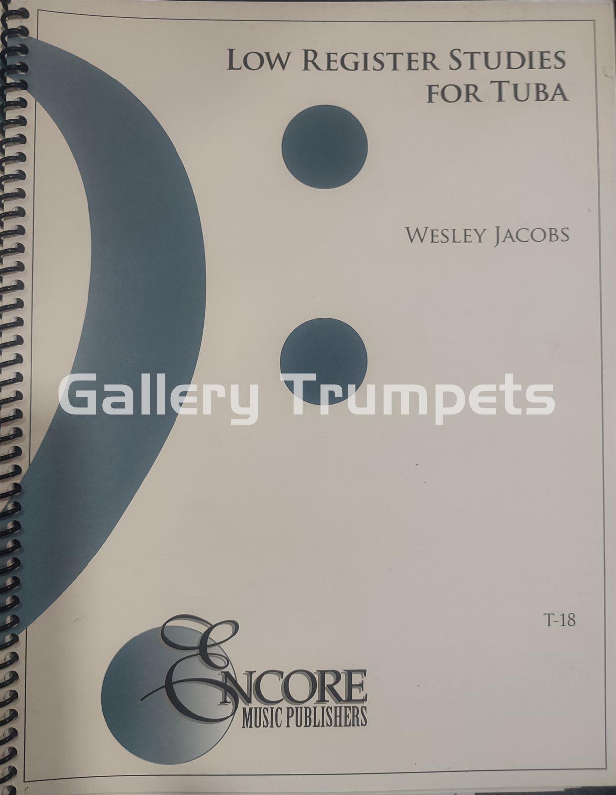 Low Register Studies for Tuba - Wesley Jacobs - Imagen 1