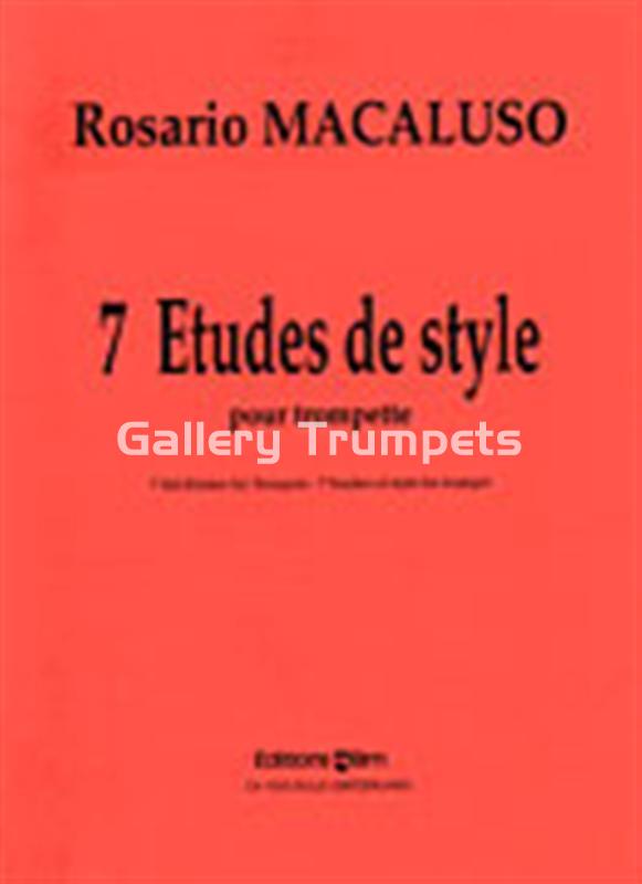 MACALUSO, Rosario - 7 Etudes de Style - Imagen 1