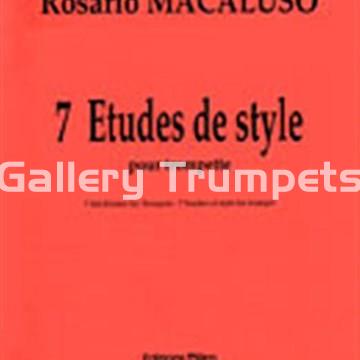 MACALUSO, Rosario - 7 Etudes de Style - Imagen 1