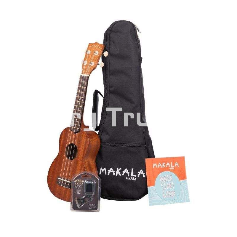 Makala Pack Ukelele Soprano: Cuerpo de Agathis, Diapasón y puente palisandro, Mástil de caoba, Acabado Satinado - Imagen 1