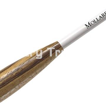Mollard Batuta Fibra de Carbono Serie E, Empuñadura Zebrawood, Largo 40,5 cm. - Imagen 1