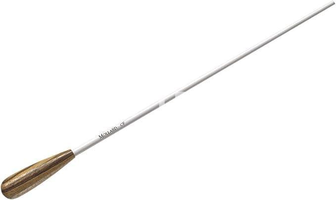 Mollard Batuta Fibra de Carbono Serie E, Empuñadura Zebrawood, Largo 40,5 cm. - Imagen 2