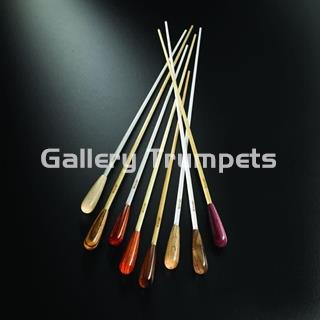 Mollard Batuta Fibra de Carbono Serie S, Empuñadura Palo Rosa, Largo 40,5 cm. - Imagen 1