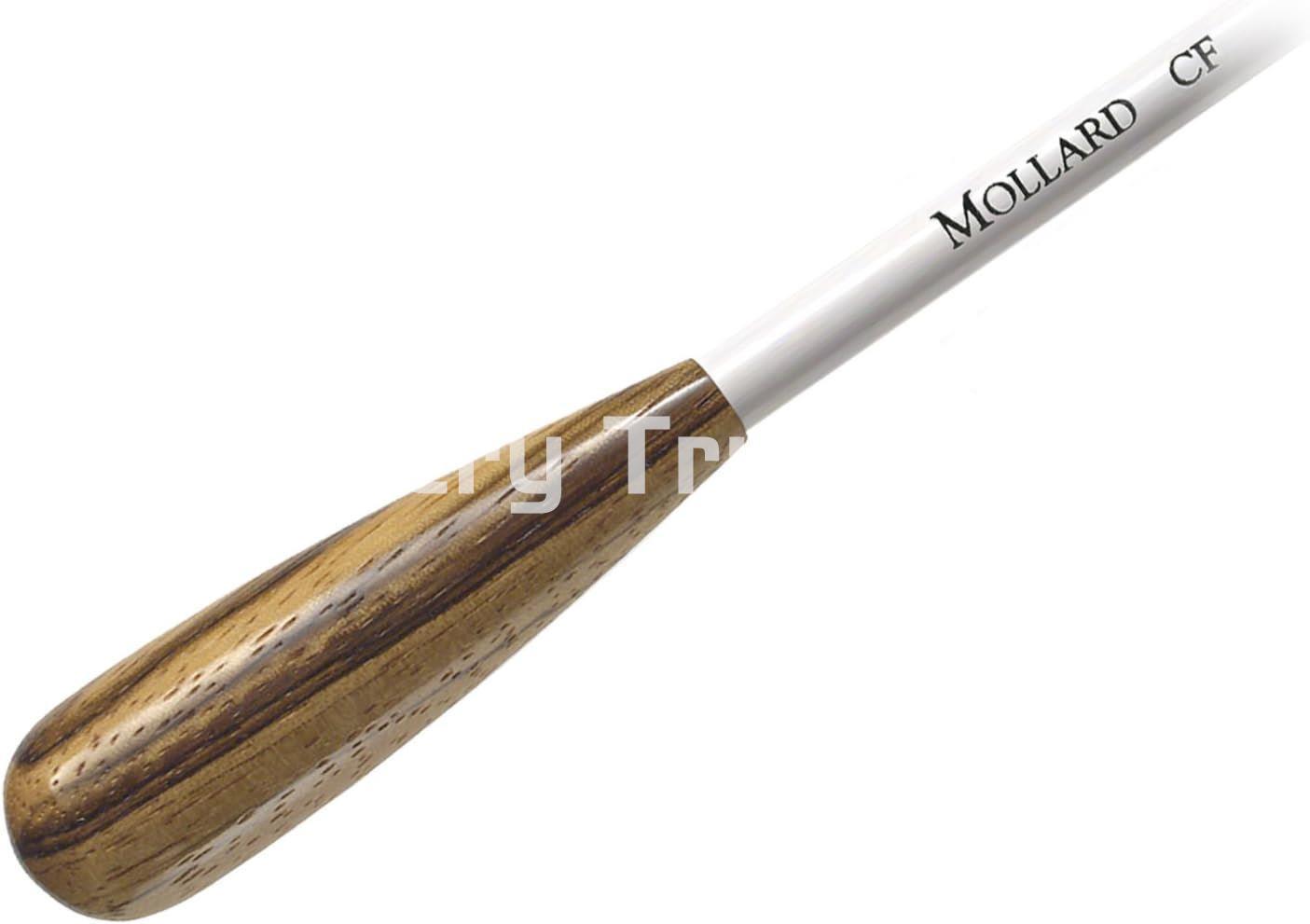 Mollard Batuta Madera Serie E, Empuñadura Zebrawood, Largo 40,5 cm. - Imagen 2