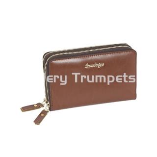 Omebaige Funda Cartera 5 boquillas trompeta piel - Imagen 1