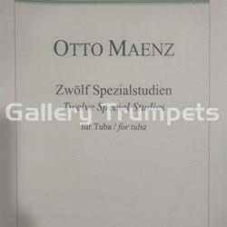 Otto Maenz - 12 SpezialStudien fur Tuba - Imagen 1