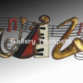 Pentagrama con instrumentos - Imagen 1
