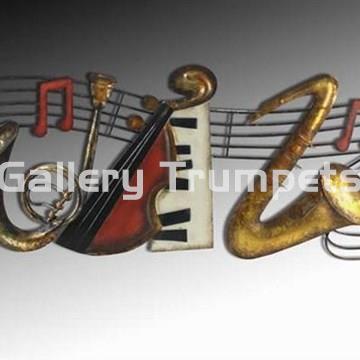 Pentagrama con instrumentos - Imagen 1