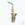Pin Saxo Tenor Oro 18 Kt. - Imagen 1