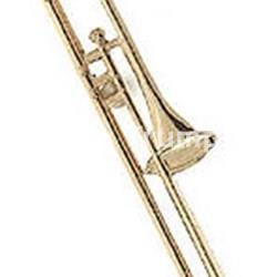 Pin Trombón Oro 18 Kt. - Imagen 1
