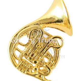 Pin Trompa Oro 18 Kt. - Imagen 1