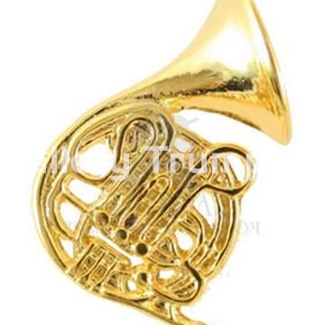 Pin Trompa Oro 18 Kt. - Imagen 1