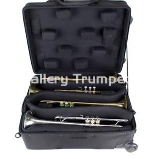 Pro Tec IP301QWL - Estuche 4 trompetas con Trolley - Imagen 2