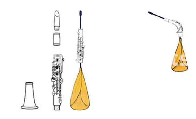 Reka Kit de Limpieza Clarinete y Tudel Saxofones - Imagen 2