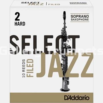RICO JAZZ Select Filed 2H Cañas Saxo Soprano - Imagen 1