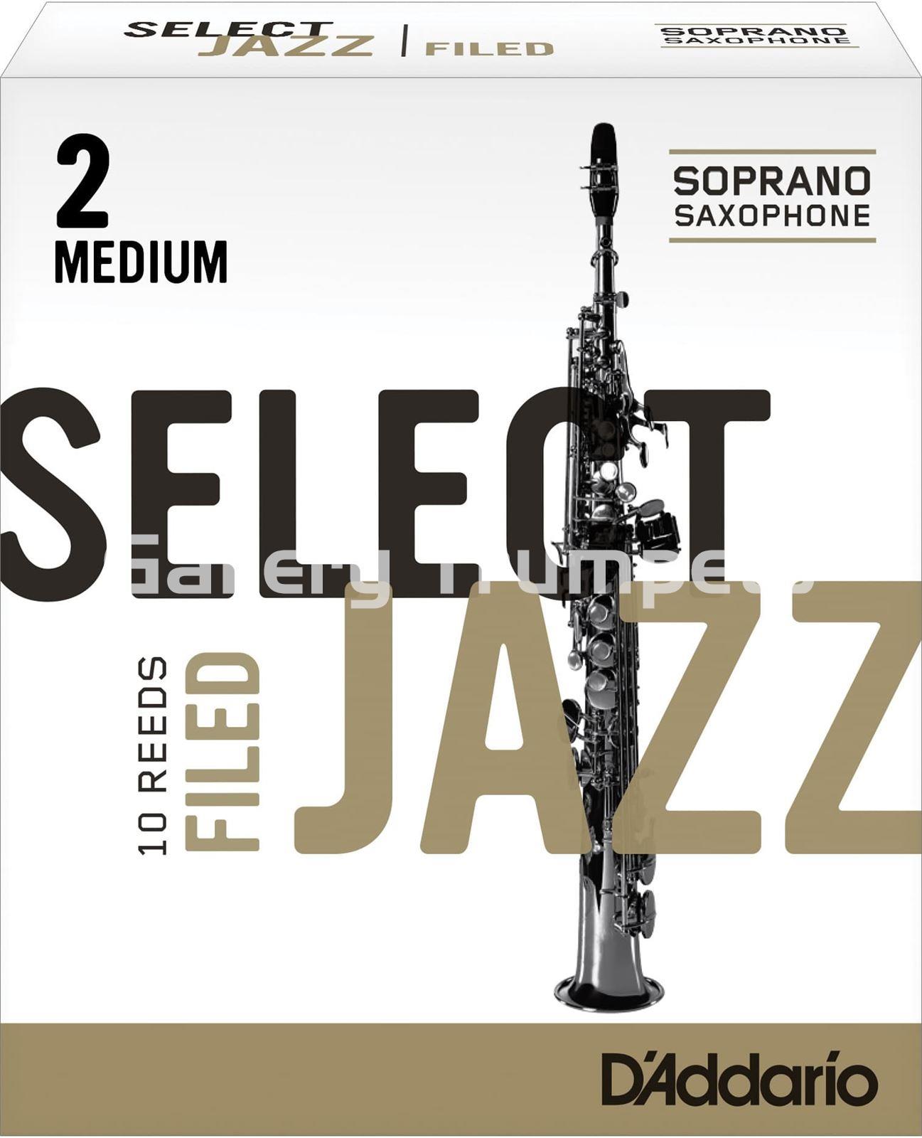 RICO JAZZ Select Filed 2M Cañas Saxo Soprano - Imagen 1