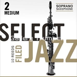 RICO JAZZ Select Filed 2M Cañas Saxo Soprano - Imagen 1