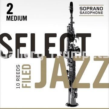 RICO JAZZ Select Filed 2M Cañas Saxo Soprano - Imagen 1