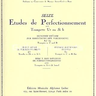 Seize Etudes de Perfectionnement - Caffarelli, Reginaldo - Imagen 1
