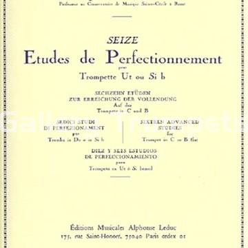 Seize Etudes de Perfectionnement - Caffarelli, Reginaldo - Imagen 1