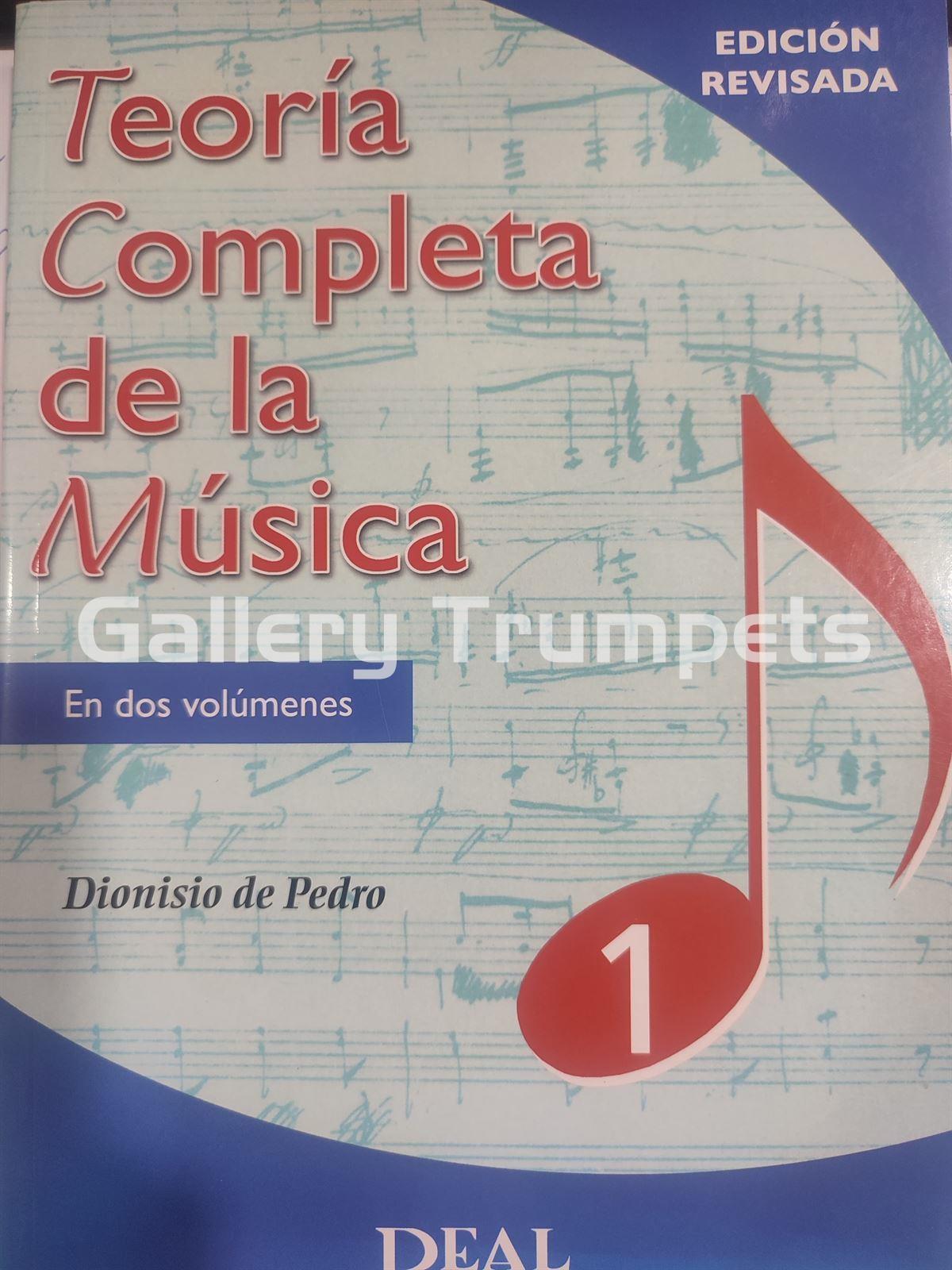Teoría Completa de la Música 1º - De Pedro Cursá, Dionisio - Imagen 1