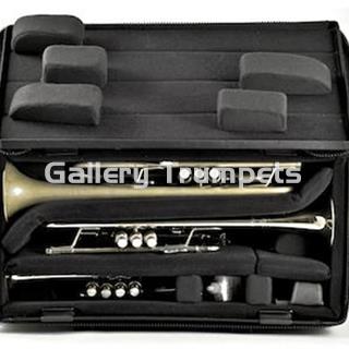Torpedo Bag Coyote Estuche 2 trompetas + Piccolo + Portátil ó Trompeta + Fliscorno + Piccolo - Imagen 2