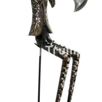 Trompetista Metal Sentado - Imagen 1