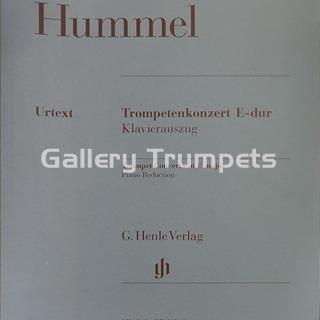 Trumpet Concerto in E Major/Red. Pno. (Parte trompeta en Do, Sib y Mib) - Hummel, Johann - Imagen 1