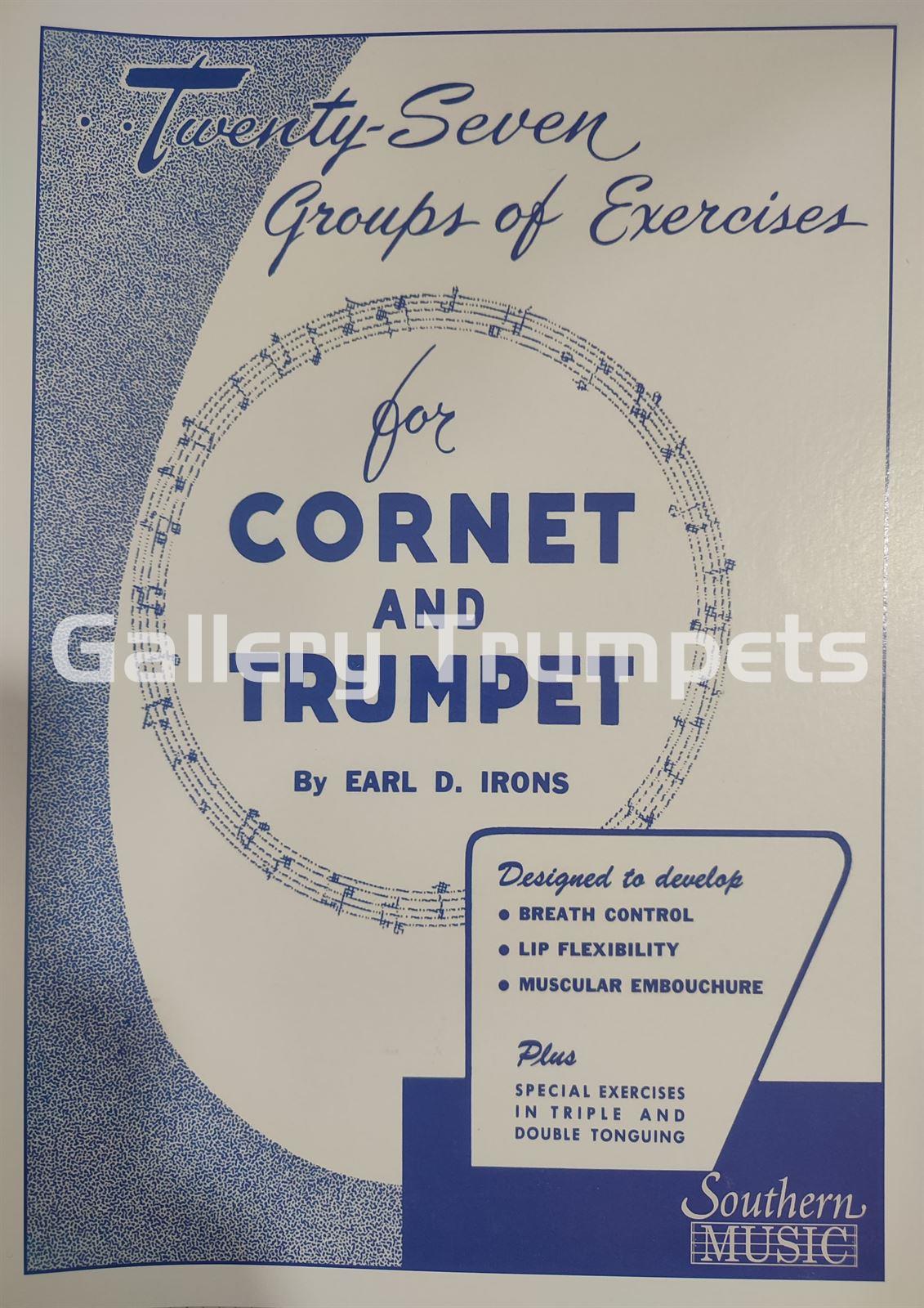 Twenty - Seven Groups of Exercices. Irons, Earl D. - Imagen 1