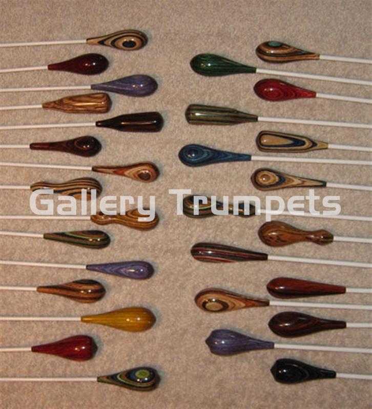 Batuta de Madera con empuñadura Teardrop » GALLERY TRUMPETS