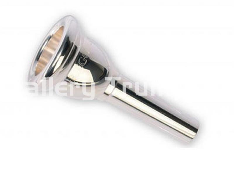 Griego CS1 Boquilla Custom Trombón Bajo Plateada » GALLERY TRUMPETS