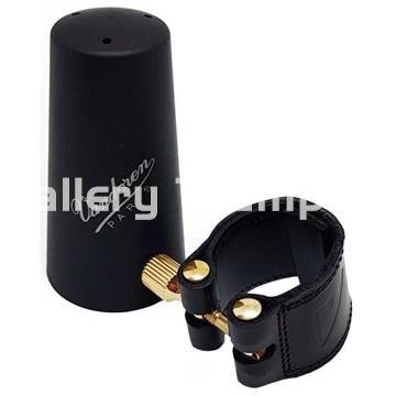 Vandoren Abrazadera Cuero Saxo Alto con boquillero LC27P - Imagen 1