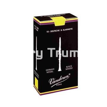 Vandoren Black Master 3 1/2 - Cañas clarinete sistema alemán - Imagen 1