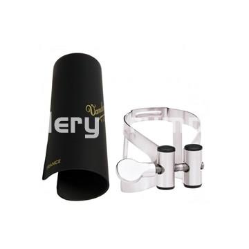 Vandoren M/O Abrazadera Metálica Clarinete Alto c/boquillero plástico - Imagen 1