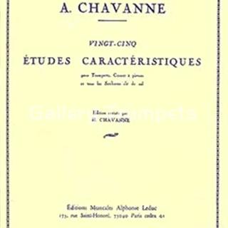 Vingt-cinq Etudes Caracteristiques - Chavanne, A. - Imagen 1