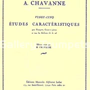 Vingt-cinq Etudes Caracteristiques - Chavanne, A. - Imagen 1