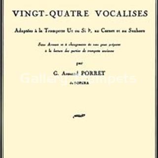 Vingt-Quatre Vocalises for trumpet - Bordogni, Marco - Imagen 1