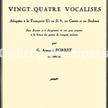 Vingt-Quatre Vocalises for trumpet - Bordogni, Marco - Imagen 1