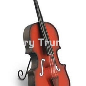 Violín Decoración Metálico - Imagen 1